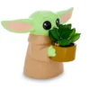 Silver Buffalo Star Wars: The Mandalorian Grogu Ceramic 4 Inch Mini Planter With Artificial Succulent -Home Decoration Store GUEST 8496407f b6b2 4222 82f1 3908459622ab