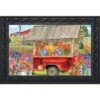 Spring Farm Floral Doormat Flower Cart Indoor Outdoor 30" X 18" Briarwood Lane -Home Decoration Store GUEST 85cf0626 39e2 417f 889a 0cac27db0df2