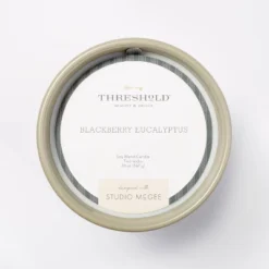 20oz Ceramic Blackberry Eucalyptus Candle Green - Threshold™ Designed With Studio McGee -Home Decoration Store GUEST 870ce181 98d9 4be6 a455 6aadadca64e1