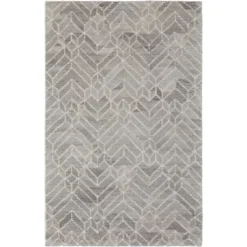 Asher Transitional Geometric Area Rug
