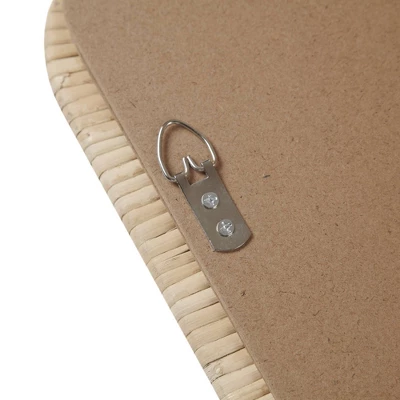 Nova Natural Rattan Rectangle Wall Mirror - Ink+Ivy 3 Nova Natural Rattan Rectangle Wall Mirror - Ink+Ivy