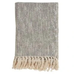 50"x60" Foil Print Throw Blanket With Tassels - Saro Lifestyle -Home Decoration Store GUEST 8a29d859 9753 455a 851b 27bf3e90e6ef