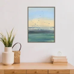 18" X 24" Soul Of The Ocean No.1 By Bronwyn Baker Framed Canvas Wall Art - Amanti Art -Home Decoration Store GUEST 8c6f6cbc a78f 4823 ad4e 5619c010cdd1