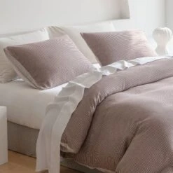 Multi 3 Piece Standard Cotton Textured Comforter Brick Duvet Cover Sets Ultra Soft Breathable With Button - The Pop Home -Home Decoration Store GUEST 8c7fbcc0 67db 40b7 b975 dcfae2461073