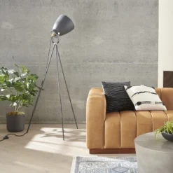 57" Industrial Adjustable Tripod Spotlight Floor Lamp - Nourison -Home Decoration Store GUEST 8f806aca ce1f 4310 b67d 51a28a34728d