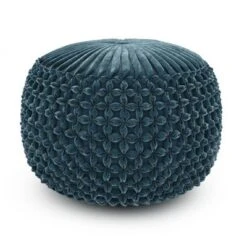 Vanessa Round Pouf - Wyndenhall -Home Decoration Store GUEST 924dcef3 1b1a 4548 8088 9f988d2051a8