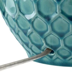 360 Lighting Kate Table Lamp 24 3/4" High Ceramic Green Oatmeal Drum Shade For Bedroom Living Room Bedside Nightstand Office Kids Family House Home -Home Decoration Store GUEST 93be2a2a 526f 4256 8c71 07e43c222fbc