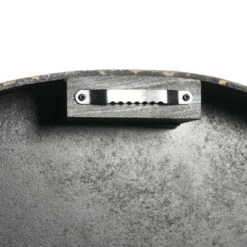 29" Oval Distressed Wood Wall Clock Gray - Storied Home -Home Decoration Store GUEST 95eae3ca dd63 4ac8 b389 5f016a07d1eb