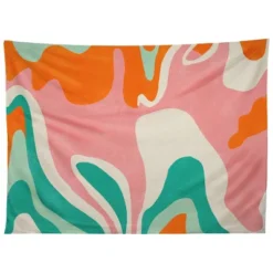 Sunshinecanteen Psychedelic Fleurs Tapestry - Society6 -Home Decoration Store GUEST 97055b63 a87c 46be 96c7 773e2d6c64ab