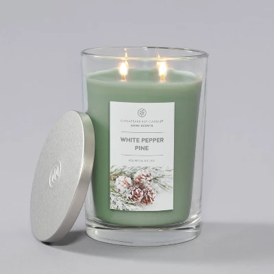 19oz Jar Candle White Pepper Pine Home Scents - Chesapeake Bay Candle 5 19oz Jar Candle White Pepper Pine Home Scents - Chesapeake Bay Candle - Image 3