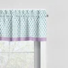 Bacati - Isabella Leaves Aqua/Lilac/Purple Window Valance -Home Decoration Store GUEST 9c347380 de34 4d5b 87ba 83109c81dfa8