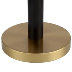 360 Lighting Mid Century Modern Desk Lamp 19 1/2" High Brown Wood White Frosted Glass Dome Shade For Bedroom Living Room Office -Home Decoration Store GUEST 9e95bd21 af2d 4676 a815 151215c518bc