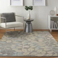 Nourison Tranquil Botanical Vine And Bloom Indoor Area Rug -Home Decoration Store GUEST a0364710 1caf 40e6 bfd6 d93970601d7d