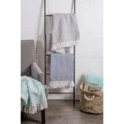 50"x60" Herringbone Striped Throw Blanket - Design Imports -Home Decoration Store GUEST a0db9563 8cdb 4690 a70c 5f5edecbfeb4