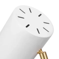 15" Novogratz X Globe Athena White Desk Lamp - Globe Electric -Home Decoration Store GUEST a4f96b92 4e25 49ab b108 dbd9ad253c2d