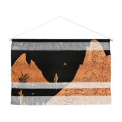 Alisa Galitsyna A Night In The Desert Fiber Wall Hanging - Society6 -Home Decoration Store GUEST a739132f bc55 4a77 b8a4 3045ac1fae62