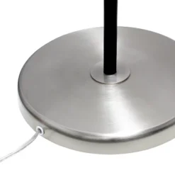 Swivel Floor Lamp With Inner Dome Shade Brushed Nickel - Lalia Home -Home Decoration Store GUEST a9f7566e c376 4e3c ade1 ad42eee48563