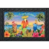 Briarwood Lane Always 5 O'Clock Summer Doormat Parrots Drinks Indoor Outdoor 30" X 18" -Home Decoration Store GUEST ac7afb41 8ed5 434e bbb5 741293b8456a