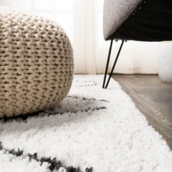 Catala Moroccan Diamond Shag Indoor Area Rug - JONATHAN Y -Home Decoration Store GUEST aef74da1 4002 4e56 a412 9e7a0e159093