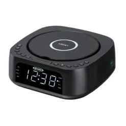 JENSEN Stereo Dual Alarm Clock With Top Loading CD/MP3 CD Player - Black -Home Decoration Store GUEST b0d1b140 ffe8 4516 94d8 b56a8f68195b