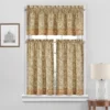 2pk 52"x36" Paisley Verveine Window Tiers Yellow - Waverly -Home Decoration Store GUEST b0d8b7b2 d511 40f2 97f0 e2a15ba3779a