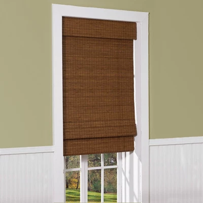 Radiance Cape Cod 27.5-in Cordless Maple Roman Shade 4 Radiance Cape Cod 27.5-in Cordless Maple Roman Shade - Image 2