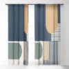 Sheila Wenzel Ganny Cool Color Palette Pattern Single Panel Sheer Window Curtain - Deny Designs -Home Decoration Store GUEST b281601e e4d1 4db6 acb6 b38dab525778