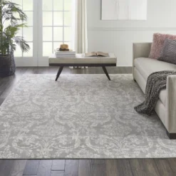 Nourison Jubilant Ornate Damask Indoor Area Rug