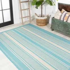 Haynes Modern Double Stripe Indoor/Outdoor Area Rug - JONATHAN Y -Home Decoration Store GUEST b62a8fdc f2ba 4632 83d4 faea563e7403