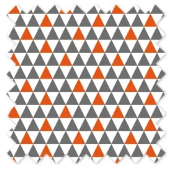 Bacati - Triangles Orange/Gray Cotton Printed Single Window Curtain Panel 7 Bacati - Triangles Orange/Gray Cotton Printed Single Window Curtain Panel -Home Decoration Store GUEST b6f011ab 767d 4786 bc0e 2e28a346b3c9