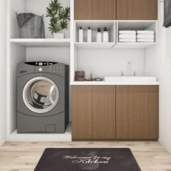 World Rug Gallery Welcome Kitchen Anti Fatigue Standing Mat -Home Decoration Store GUEST b74905d9 e8dd 4950 8090 7fa9f2bce957