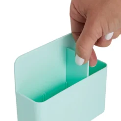 Stockroom Plus 2 Pack Magnetic Dry Erase Marker Holder For Fridge, Pen Holder Storage Organizer For School Locker, Whiteboard, Mint, 5 X 5 X 2 In -Home Decoration Store GUEST b8d9e1f8 009c 4a06 b4b4 3fa0b0062ab9
