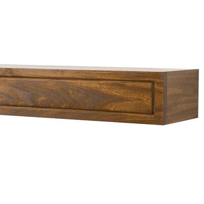 Modern Ember Lotta Wood Fireplace Mantel Shelf With Picture Frame Details 6 Modern Ember Lotta Wood Fireplace Mantel Shelf With Picture Frame Details - Image 4
