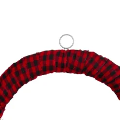 Northlight Red And Black Buffalo Plaid And Berry Artificial Christmas Wreath - 24-Inch, Unlit -Home Decoration Store GUEST b98ff18d 48ee 4d62 b6a3 51d5d2c069bf