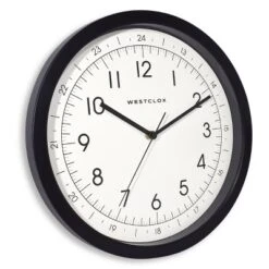 13.75" Round Wall Clock Black - Westclox -Home Decoration Store GUEST b9f4d3a1 7968 4b13 af9b ac624bbff776