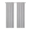 Kate Aurora Montauk Accents Ultra Lux 2 Piece Rod Pocket Silver Sheer Voile Window Curtain Panels - 84 In. Long -Home Decoration Store GUEST b9fb16ae e79d 4eda 970b 3d86f107e677