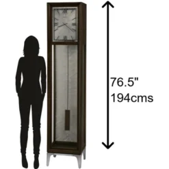 Howard Miller 611304 Howard Miller Reid Floor Clock 611304 Dark Coffee Oak -Home Decoration Store GUEST bbe51c54 db24 46e0 bd49 e211473e58f2