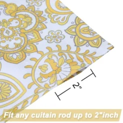 Trinity Paisley Floral Kitchen Tier Curtains For Bathroom Cafe Bedroom -Home Decoration Store GUEST bc8ff7b0 28df 458d b3b6 d60d76a5942b