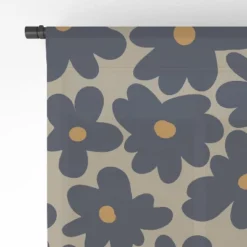 Miho Mini Floral Garden Single Panel Sheer Window Curtain - Deny Designs -Home Decoration Store GUEST bcdd54f4 f24d 47e1 a5cc 18f5c29a9dd2