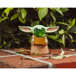 Silver Buffalo Star Wars: The Mandalorian Grogu Ceramic 4 Inch Mini Planter With Artificial Succulent -Home Decoration Store GUEST bd00387a 03f3 47fc b9af 893776e44533