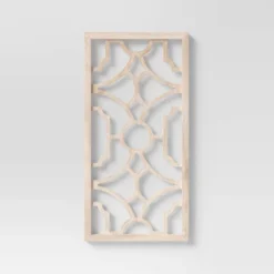 Set Of 2 Wood Lattice Wall Hanging Brown - Threshold™ -Home Decoration Store GUEST bd3f96a2 abba 4d78 96ff eba1d5ba3951