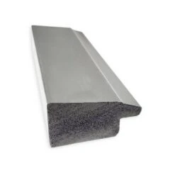 31" X 25" Non-Beveled Vista Brushed Nickel Narrow Wall Mirror - Amanti Art