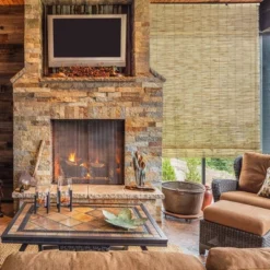 48" X 72" Outdoor Cord-Free Natural Rollup Blinds Natural - Radiance -Home Decoration Store GUEST be2299ea cc9e 4e92 82be 804130784fe1