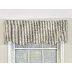 Duval Regal Valance 3in Rod Pocket 50in X 17in For Kitchen Living Room By RLF Home -Home Decoration Store GUEST bfa65f25 cb85 446d 844a c69ff55c0e89