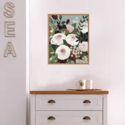 16" X 20" Bohemian Blooms I By Grace Popp Framed Canvas Wall Art - Amanti Art -Home Decoration Store GUEST c0190264 56af 46c3 8ad9 a95ead19c955