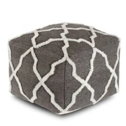 B Sides Moroccan Inspired Pouf - Anji Mountain -Home Decoration Store GUEST c01b0ab9 60a4 496f b00b c3d421501add