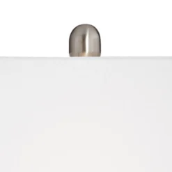 360 Lighting Todd 30" Tall Large Modern End Table Lamps Set Of 2 USB Port AC Power Outlet Silver Brushed Nickel Finish Metal Living Room Charging -Home Decoration Store GUEST c309bc41 a066 4a88 a860 0e1efd09fa7d