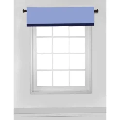 Bacati - Solid Blue/Navy Window Valance -Home Decoration Store GUEST c6176014 c880 4bf5 8fd6 aab2231931e9