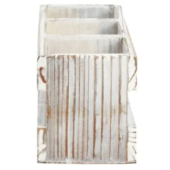 Juvale 3 Compartment Wooden Desk Organizer Caddy For Home And Office Supplies, Accessories For Farmhouse Classroom Decor, 9.5 X 4.25 In -Home Decoration Store GUEST c70e3c3f aa15 45b9 83d7 1e52bd390100