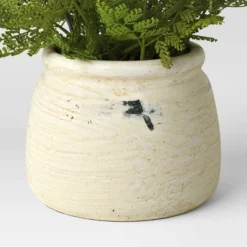 Artificial Small Fern In Cement Pot Green - Threshold™ Designed With Studio McGee -Home Decoration Store GUEST c9820dce aaed 438e a810 15db6255d95d